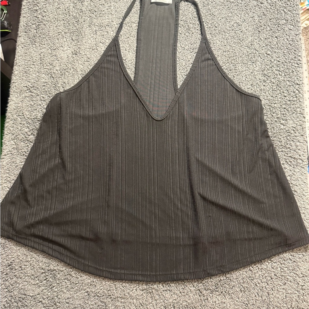 Intimately‎ Free People Black Halter Neck Women's Top- Size XS